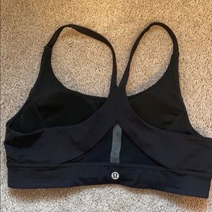 Size 8 Lululemon train times bra